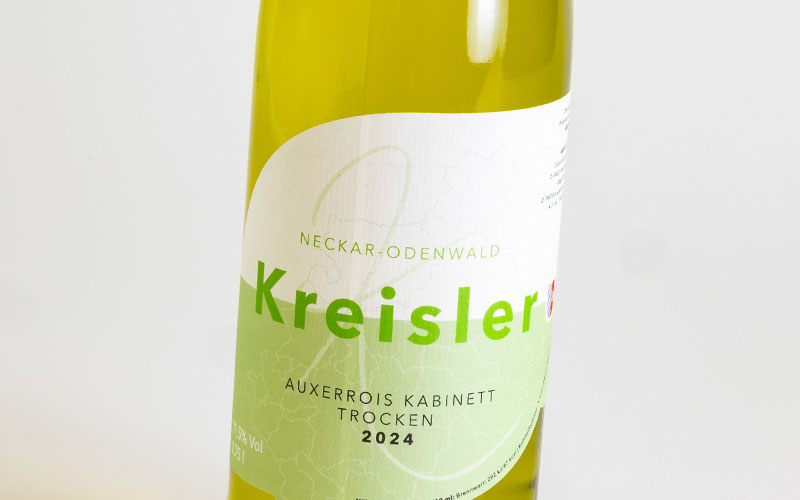 Flasche Kreisler Auxxerois, Weißwein Flasche Kreisler Auxxerois, Weißwein
